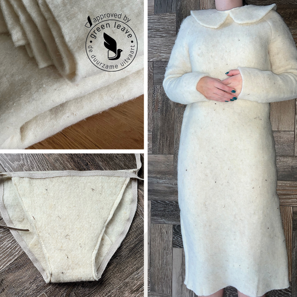 Pakket wolletje en jurk